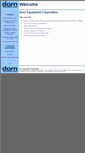 Mobile Screenshot of dornequipment.com